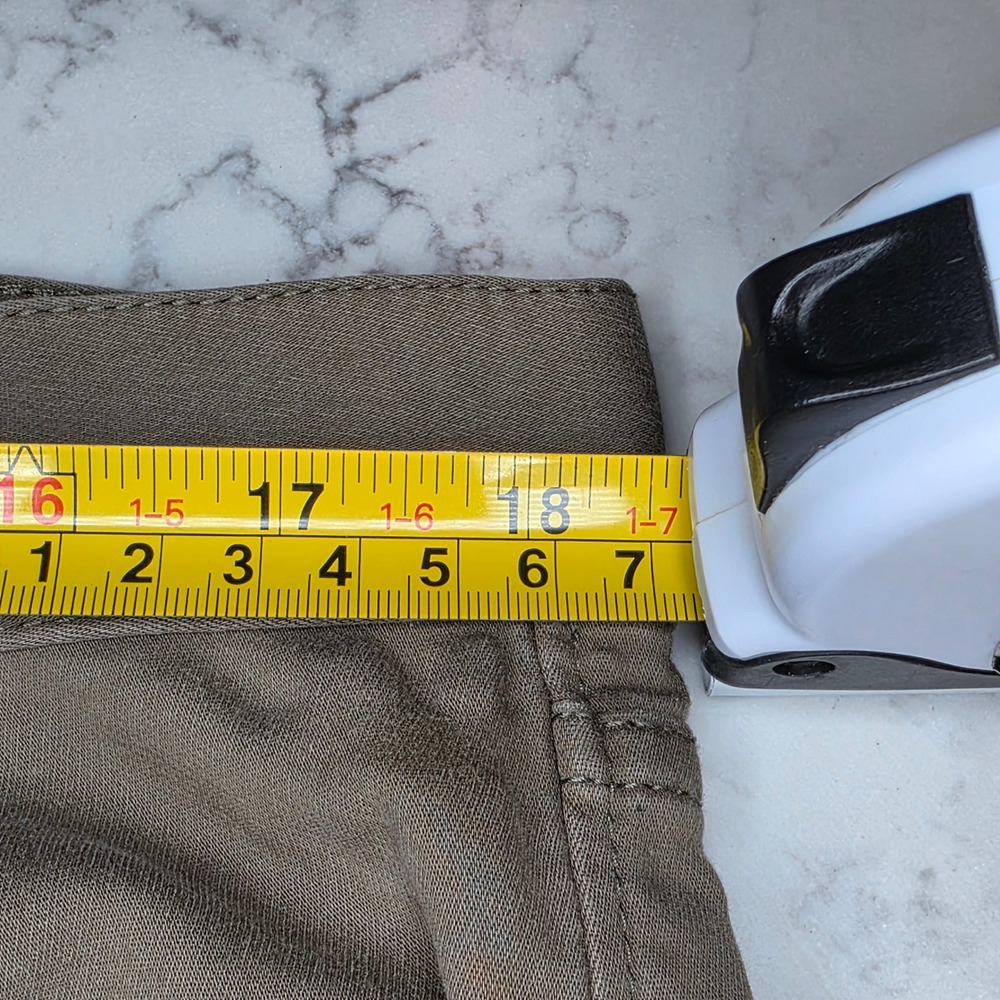 Banana Republic Slim Traveler Pants Bracken Olive | Mens 36x32 - Picture 8 of 12